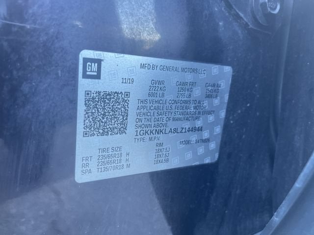 2020 GMC Acadia SLE