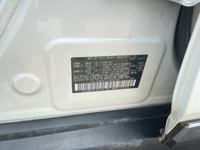 2017 Subaru Outback 3.6R Touring