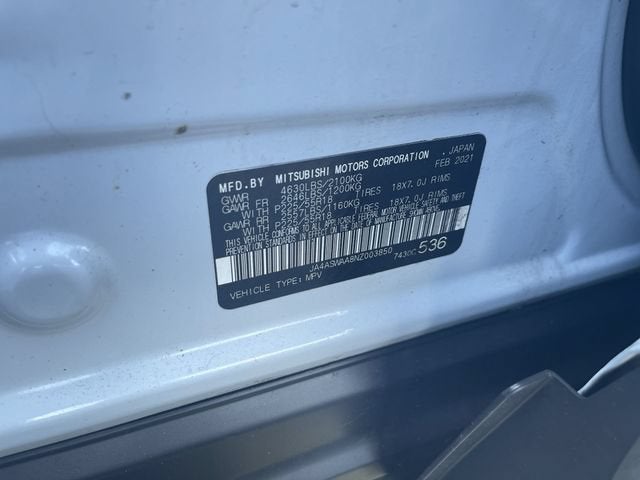2022 Mitsubishi Eclipse Cross SE