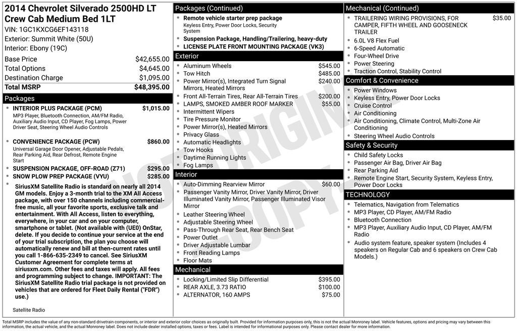 2014 Chevrolet Silverado 2500HD LT