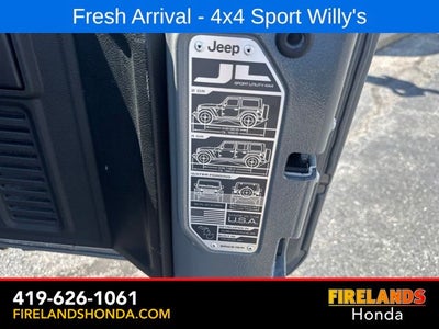 2021 Jeep Wrangler Unlimited Willys
