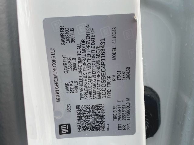 2023 Chevrolet Colorado Work Truck