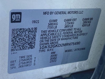 2021 GMC Yukon XL SLT