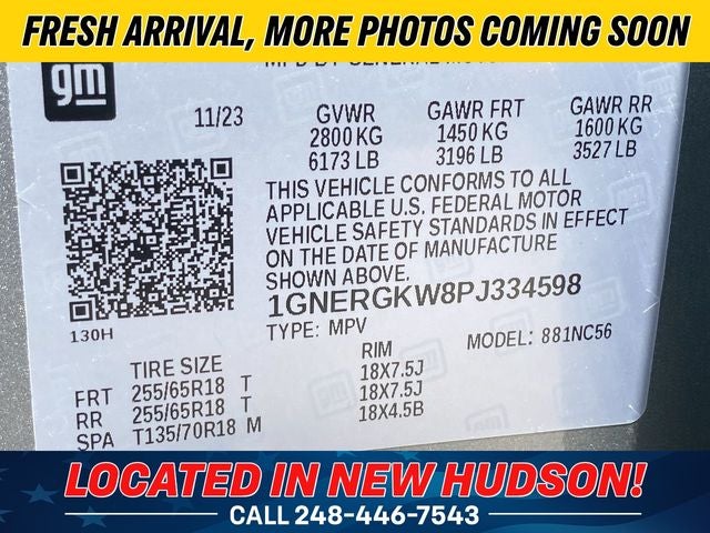 2023 Chevrolet Traverse LT 1LT