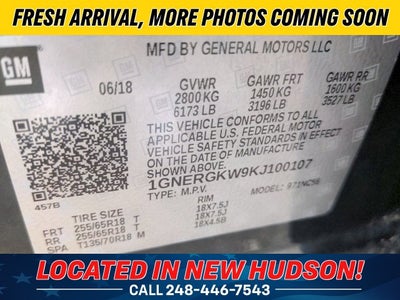 2019 Chevrolet Traverse LT Cloth w/1LT