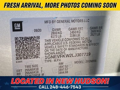 2020 Chevrolet Traverse LS