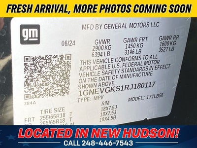 2024 Chevrolet Traverse LT 2LT