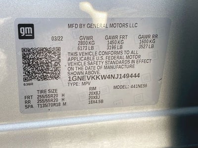 2022 Chevrolet Traverse Premier