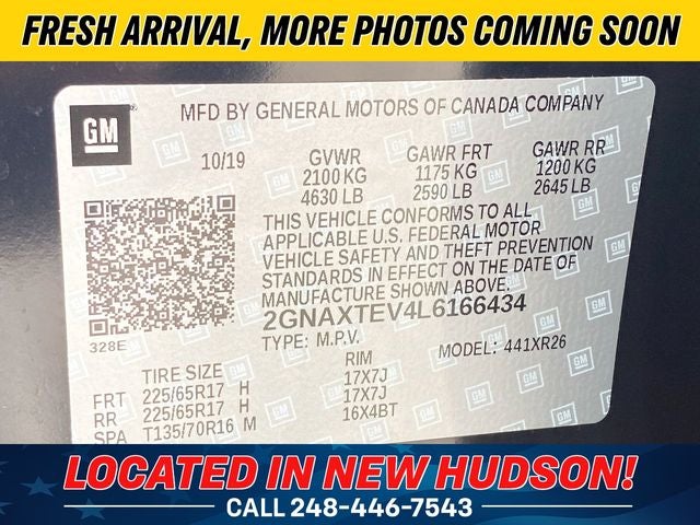 2020 Chevrolet Equinox LT