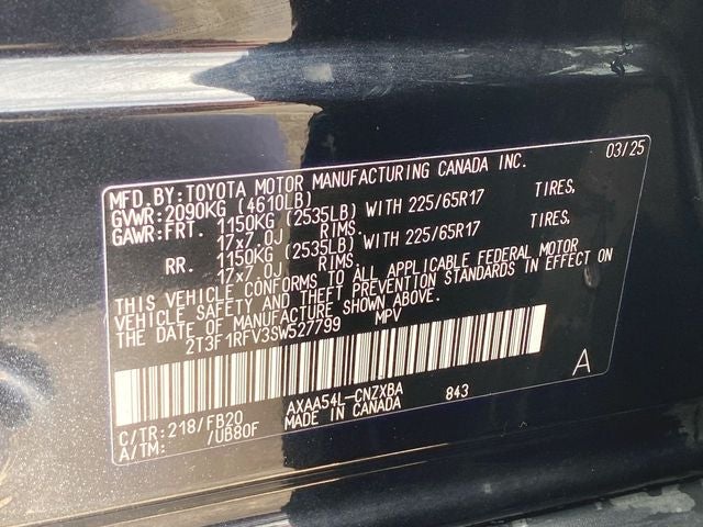 2025 Toyota RAV4 LE