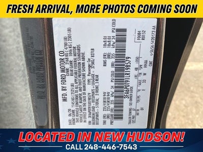 2020 Ford Fusion SE