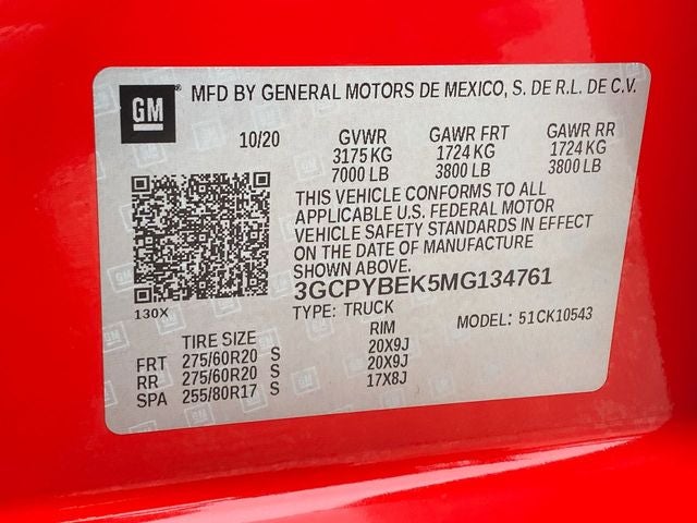 2021 Chevrolet Silverado 1500 Custom