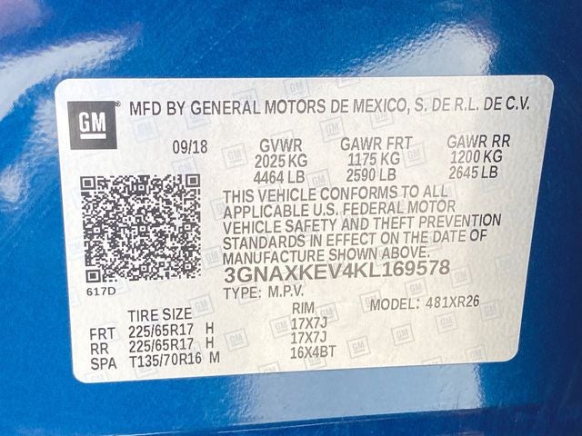 2019 Chevrolet Equinox LT