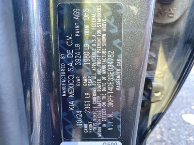 2025 Kia K4 LXS