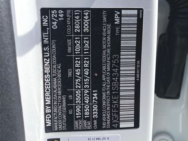 2025 Mercedes-Benz GLS GLS 450 4MATIC®