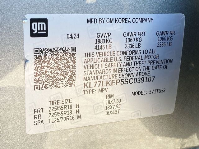 2025 Chevrolet Trax ACTIV