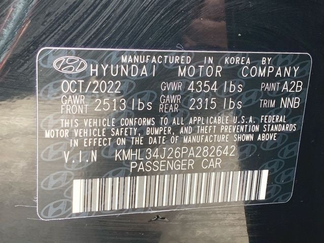 2023 Hyundai Sonata Limited