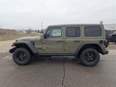 2026 Jeep Wrangler WRANGLER 4-DOOR WILLYS