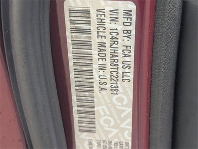 2026 Jeep Grand Cherokee GRAND CHEROKEE LAREDO ALTITUDE 4X4