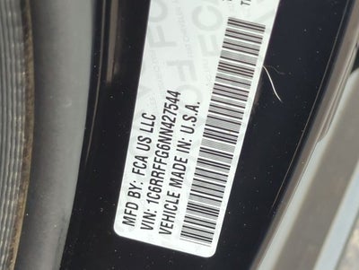 2022 RAM 1500 Big Horn Crew Cab 4x4 5'7' Box