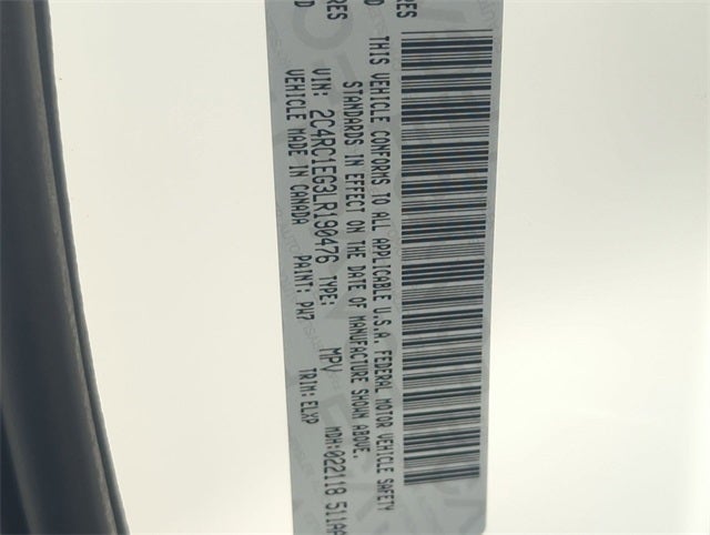 2020 Chrysler Pacifica Touring L Plus