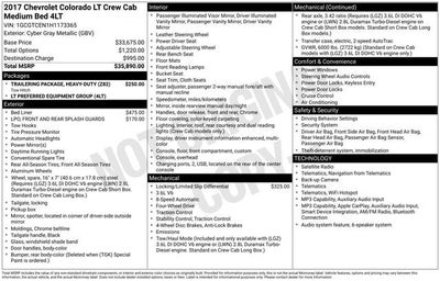 2017 Chevrolet Colorado 4WD LT