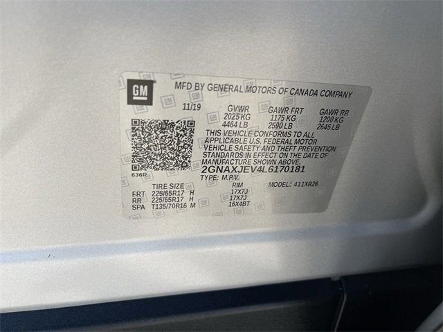 2020 Chevrolet Equinox LT