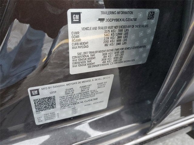 2020 Chevrolet Silverado 1500 Custom