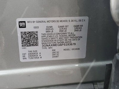 2023 Chevrolet Equinox RS