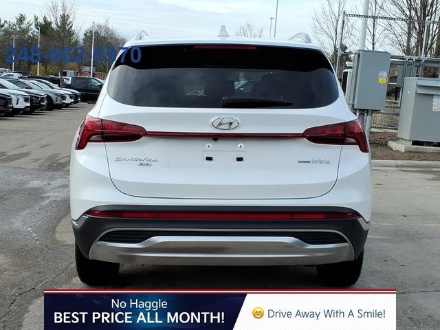 2021 Hyundai Santa Fe Hybrid Blue