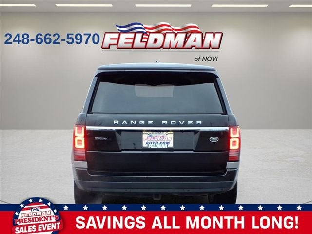 2015 Land Rover Range Rover 5.0L V8 Supercharged Autobiography Black