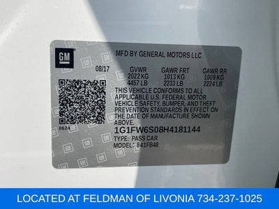 2017 Chevrolet Bolt EV LT