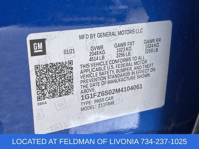2021 Chevrolet Bolt EV Premier
