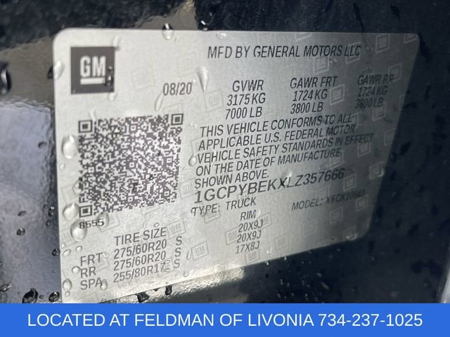 2020 Chevrolet Silverado 1500 Custom