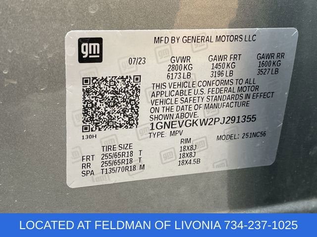 2023 Chevrolet Traverse LT Cloth