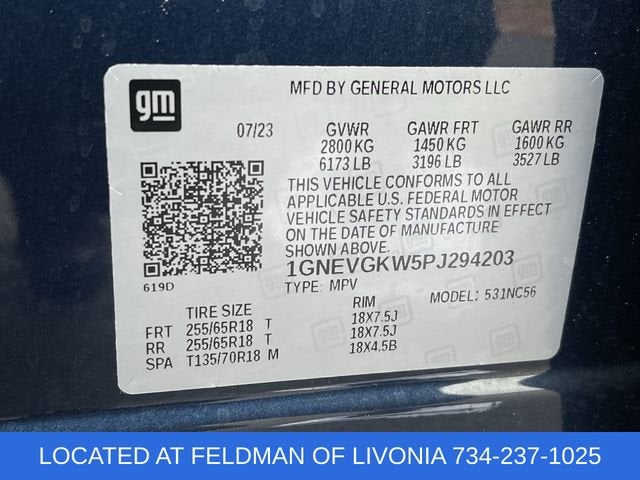 2023 Chevrolet Traverse LT Cloth