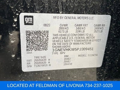 2023 Chevrolet Traverse LT Leather