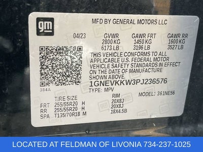 2023 Chevrolet Traverse Premier