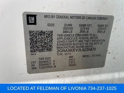 2020 Chevrolet Equinox LT