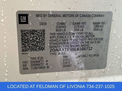 2020 Chevrolet Equinox LT