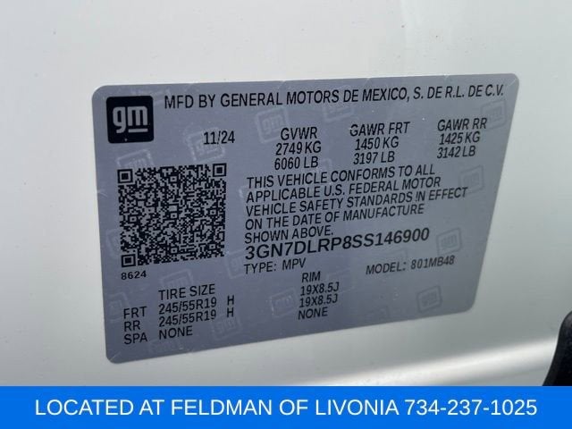 2025 Chevrolet Equinox EV LT