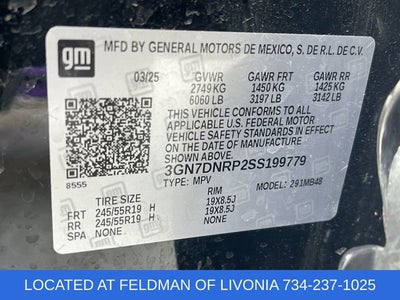 2025 Chevrolet Equinox EV LT