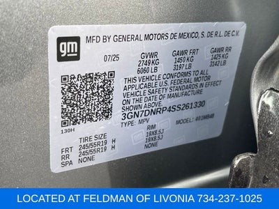 2025 Chevrolet Equinox EV LT