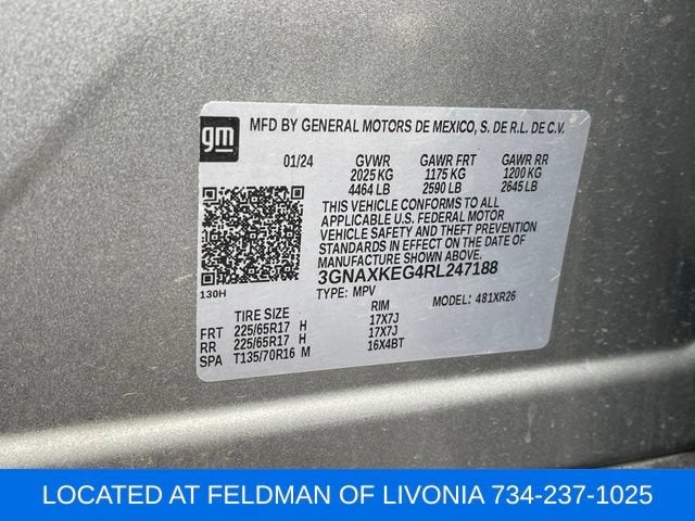 2024 Chevrolet Equinox LT
