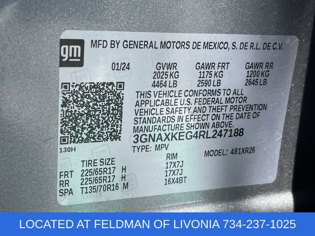 2024 Chevrolet Equinox LT