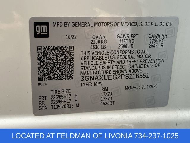 2023 Chevrolet Equinox LT