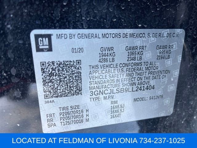 2020 Chevrolet Trax LT