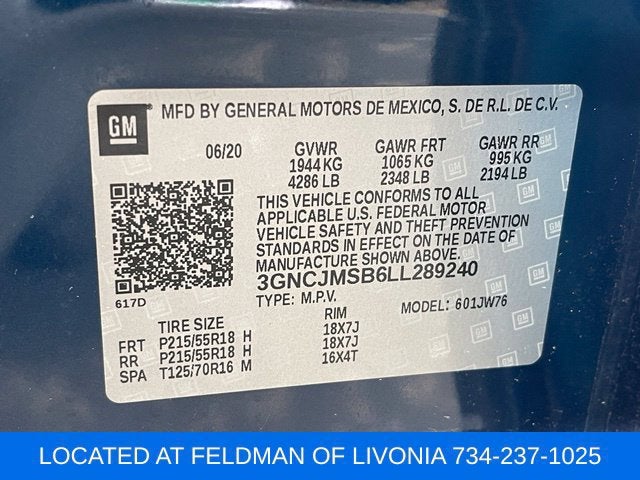 2020 Chevrolet Trax Premier
