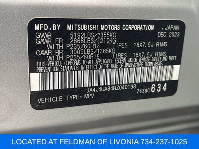 2024 Mitsubishi Outlander ES 2.5 S-AWC
