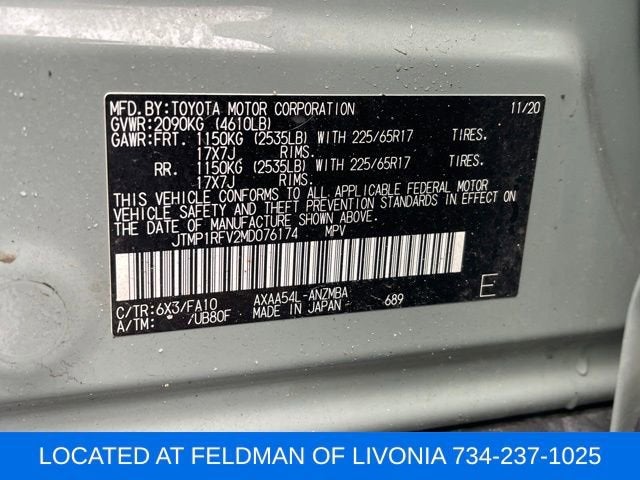 2021 Toyota RAV4 XLE